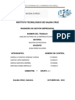 Analisis Estrategico de La Empresa