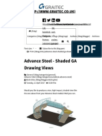 Advance Steel - Shaded GA Drawing Views - Graitec Blog