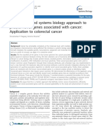A Boolean-Based Systems Biology Approach To Predict Novel Genes Associated With Cancer: Application To Colorectal Cancer