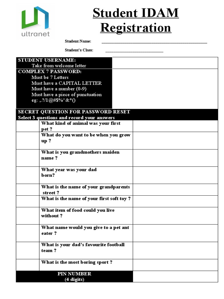 Student IDAM Registration Guide | PDF | Career & Growth