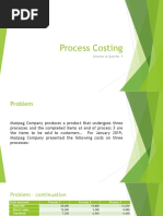 Process Costing Solution To Quiz