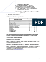 Convocatoria Especializaciones C.Q Año 2019