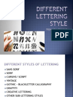 Technical Drawing Font Styles