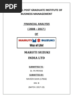 Marutisuzuki Fin Analysis