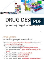 Drug Design: Optimizing Target Interactions