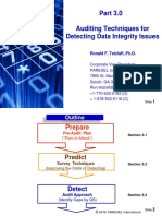 Auditing Techniques