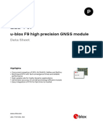 Zed-F9P: U-Blox F9 High Precision GNSS Module