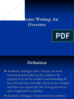 Academic Writing