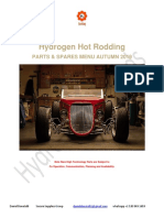 Hydrogen Hot Rod Price List Autumn 2019