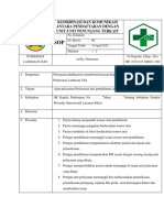 SOP Koordinasi Dan Kominikasi Antara Pendaftaran Dengan Unit-Unit Penunjang