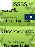Ineussbs Aslml: Small Business