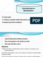 Introduction To Biostatistics1
