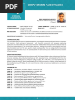 Computational Fluid Dynamics: Chemical Engineering