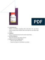 PHENOL GLYCEROL dan ERLAMYCETIN CHLORAPHENICOL