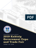 2019 Kabisig Government Expo and Trade Fair: JUNE 4-6, 2019