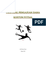 Rencana Proposal Kostum Futsal