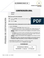 Comprensión Oral PDF