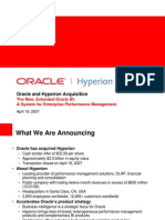 Oracle Hyperion General Presentation