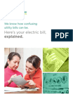 Here's Your Electric Bill,: Explained