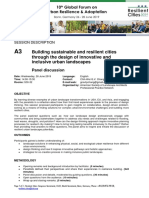 A3 Resilience Through The Design of Innovative and Inclusive Urban Landscapes PDF