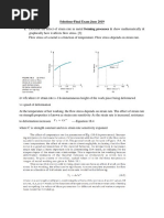 Solutions Final Exam June 2019