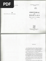 Cristobal de Morales, Estudio Crítico de Su Polifonía. | PDF
