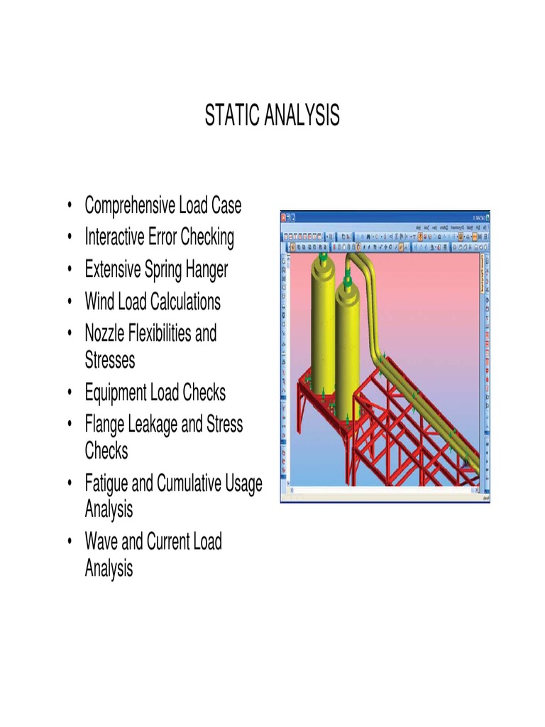 Static Analysis for Load and Stress Checks | PDF | Science ...