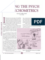 Putting The Psych in Psychometrics: Woo rWA