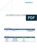 Sla (Service Level Agreement) : Revision History