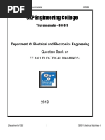 Ee8301 Electrical Machines 1