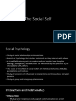 The Social Self