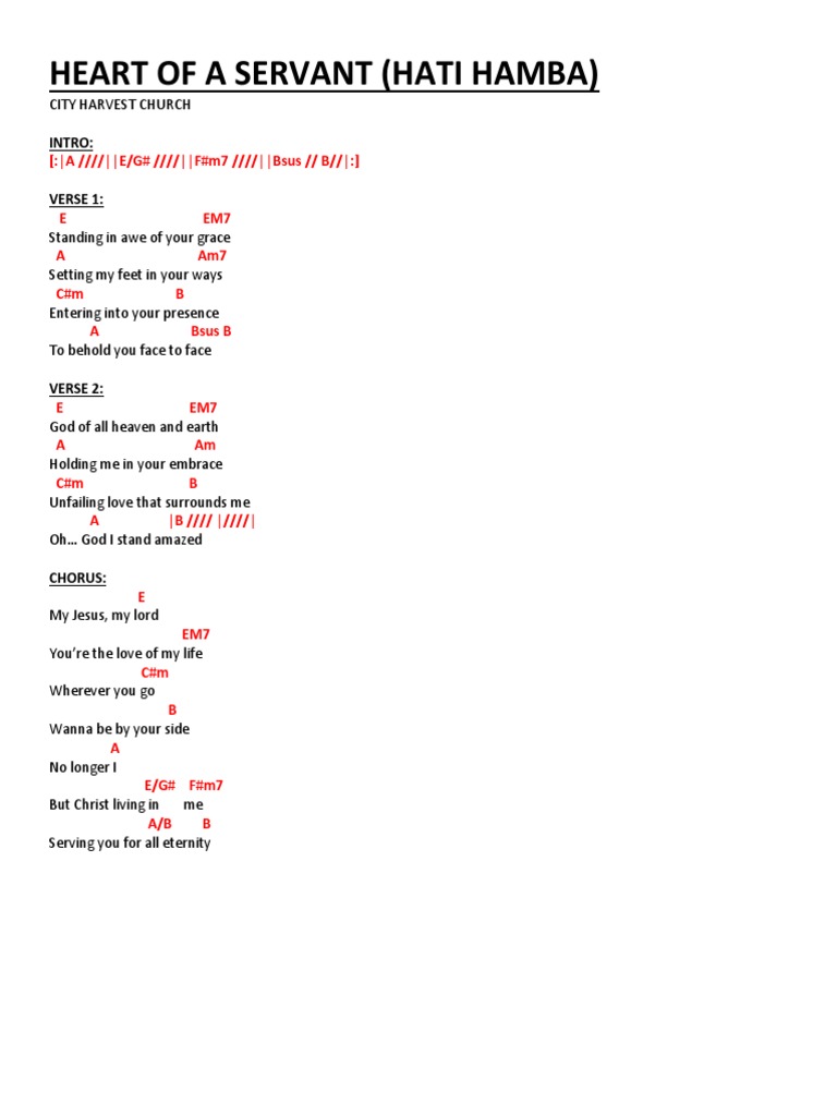 heart-of-a-servant-lyrics-and-chords-pdf-language-arts-discipline