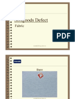 Sample Fabric Deffect