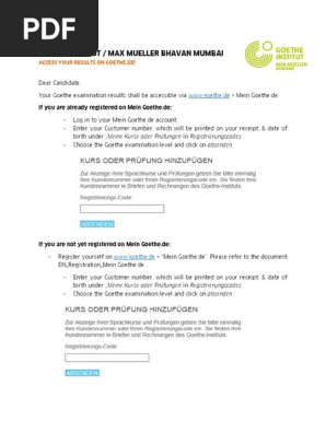 Access Your Results Online Pdf