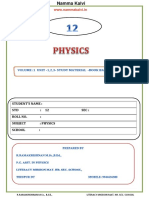 Namma Kalvi 12th Physics Unit 1 To 3 2 Mark Study Material em 214905