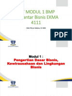 Modul 1 Pengantar Bisnis Ekma 4111