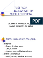 Dr. Ekky Nutrisi Pada Gangguan Sistem Muskuloskeletal
