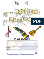 Cuadernillo Musica Completo 1Âº Eso Bilingue 15 16 PDF