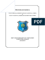 Program Kerja Unas 2019