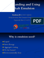 Understanding and Using Asphalt Emulsion: Emulsion 101 by Jack Dougherty