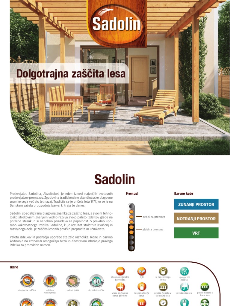 Katalog Sadolin | PDF