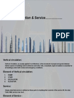 Vertical Circulation & Service ..: Study On