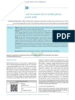 Smartphone Usage and Increased Risk of Mobile Phone Addiction: A Concurrent Study