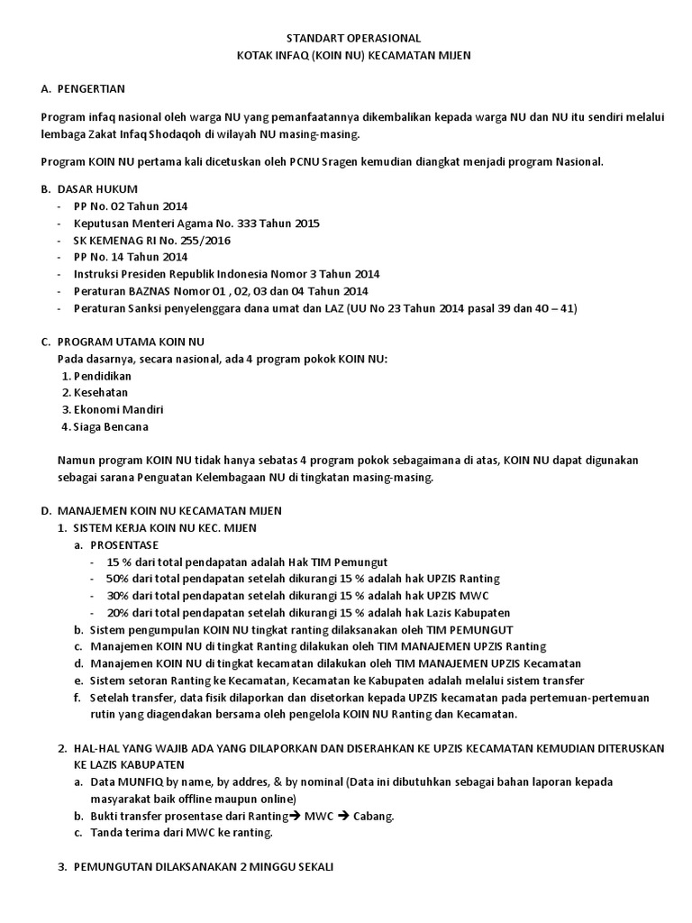 Sop Koin Nu Mijen Docx