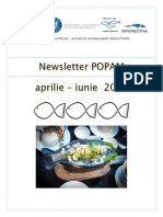 Newsletter Aprilie Iunie