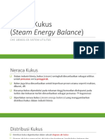 Steam Energy Balance Diagram