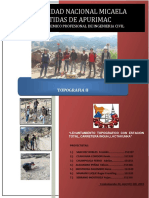 Caratula Levantamieno Con Estacion Total PDF