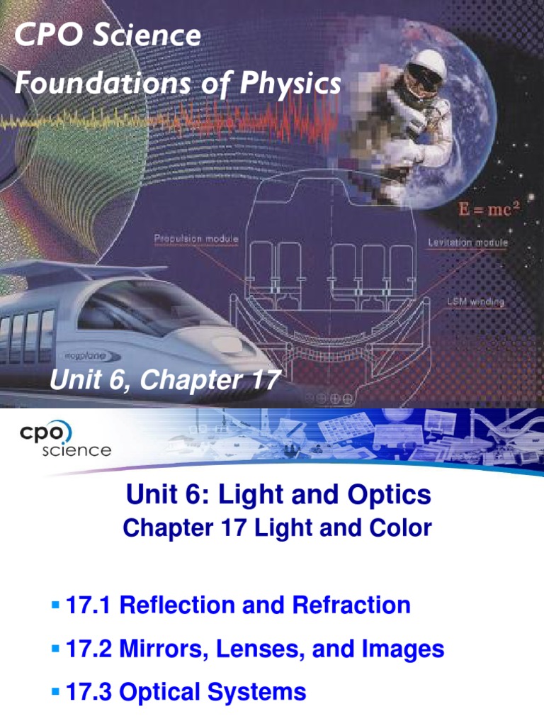 Physics CHPT 17 | PDF | Lens (Optics) | Optics