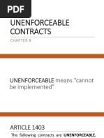 Ee-3 Unenforceable and Inexistent Contracts