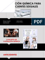 Castracion Quimica para Delincuentes Sexuales Oficial